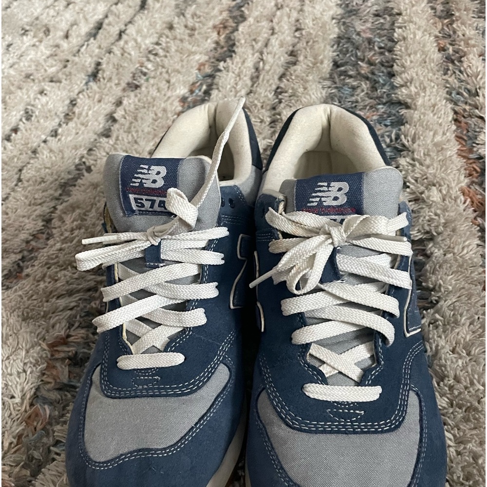 New balance 574 shades of blue size